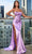 Cinderella Divine CDS411 - Ruched Scoop Formal Gown Special Occasion Dress 2 / Lavender