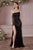 Cinderella Divine - CH165 Sleeveless Fitted Sequin Gown Special Occasion Dress