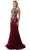 Cinderella Divine KV1001 - Sculpted Intricately Embroidered Gown Special Occasion Dress