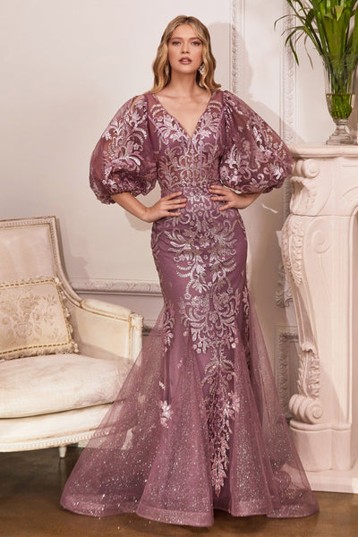 Cinderella Divine OC009 - V-neck Long Gown
