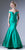 Cinderella Divine - Off-Shoulder Mikado Mermaid Dress Special Occasion Dress 2 / Green