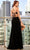 Cinderella Divine - One Shoulder Strappy Prom Dress Y023 - 1 pc Black in Size 6 Available CCSALE