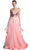 Cinderella Divine - Two Piece Embroidered Tulle Evening Dress Special Occasion Dress