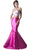 Cinderella Divine - Two Piece Floral Mermaid Evening Dress Special Occasion Dress