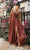 Cinderella Divine - Wrap Style Satin Prom Dress 7485 Evening Dresses 2 / Sienna