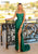 Clarisse 800259 - Scoop Bandeau Back Evening Dress Evening Dresses 00 / ForestGreen