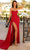 Clarisse 810443 - Beaded Sweetheart Prom Dress Special Occasion Dress 00 / Deep Red