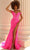 Clarisse 810447 - Off Shoulder High Slit Prom Dress Prom Dresses 00 / Hot Pink