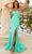 Clarisse 810542 - Strapless Mermaid Prom Dress Special Occasion Dress 00 / Jade