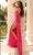 Clarisse 810577 - V Neck Sequined Slit Long Dress Evening Dresses