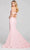 Colette for Mon Cheri CL12124 - Scoop Neck Formal Gown In Pink