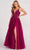 Colette for Mon Cheri CL2025 - Embellished A-line Prom Gown Ball Gowns 00 / Plum