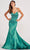 Colette for Mon Cheri CL2043 - Sleeveless Mermaid Evening Gown Prom Dresses 00 / Jade