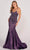Colette for Mon Cheri CL2043 - Sleeveless Mermaid Evening Gown Prom Dresses 00 / Plum
