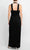 Connected Apparel T1312988M1 - Cross Neck Evening Dress Evening Dresses