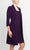 Connected Apparel TKH40623 - Metallic Long Sleeve Evening Dress Semi Formal