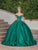 Dancing Queen 1466 - Beaded Off Shoulder Quinceanera Ballgown Special Occasion Dress