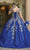 Dancing Queen 1636 - Cap Sleeve Embroidered Ballgown Ball Gowns