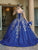 Dancing Queen 1636 - Cap Sleeve Embroidered Ballgown Ball Gowns