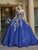 Dancing Queen 1636 - Cap Sleeve Embroidered Ballgown Ball Gowns