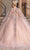 Dancing Queen 1677 - Illusion Halter Quinceanera Ballgown Ball Gowns