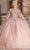 Dancing Queen 1677 - Illusion Halter Quinceanera Ballgown Ball Gowns