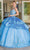 Dancing Queen 1682 - Peplum Quinceanera Ballgown Ball Gowns