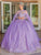 Dancing Queen 1691 - Sweetheart Detachable Cape Ballgown Quinceanera Dresses