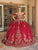 Dancing Queen 1697 - Puff Off Shoulder Quinceanera Ballgown Special Occasion Dress