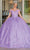 Dancing Queen 1698 - Embellished Quinceanera Ballgown Ball Gowns XS / Lilac