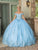 Dancing Queen 1699 - Lace Detail Quinceanera Ballgown Special Occasion Dress