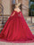 Dancing Queen 1722 - Off-Shoulder Embellished Ballgown Ball Gowns