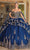 Dancing Queen 1723 - Tiered Drape Quinceanera Ballgown Special Occasion Dress