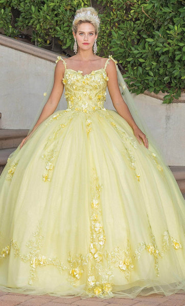 Yellow Sweet 15 Dresses