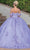 Dancing Queen 1747 - Cold Shoulder Embellished Ballgown Ball Gowns