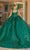 Dancing Queen 1758 - Sequined Cutout Back Ballgown Special Occasion Dress