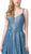 Dancing Queen - 2720 Sleeveless V-neck A-line Gown Special Occasion Dress