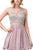 Dancing Queen - 3052 Embellished Halter A-line Cocktail Dress Homecoming Dresses