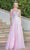 Dancing Queen 4222 - Off- Shoulder A-line Gown Special Occasion Dress XS / Rose Gold