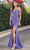 Dancing Queen 4278 - Ruched Mermaid Prom Dress Special Occasion Dress XS / Lavender