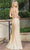 Dancing Queen 4305 - Cowl Ruched Prom Dress Prom Dresses XS / Champagne