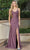 Dancing Queen 4305 - Cowl Ruched Prom Dress Prom Dresses XS / Heather Maroom