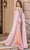 Dancing Queen 4306 - Off Shoulder Prom Gown With Cape Special Occasion Dress
