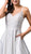 Dancing Queen Bridal - 81 Sleeveless Embellished V-neck A-line Gown Wedding Dresses