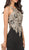 Dancing Queen - Embellished Halter Fitted Prom Dress 2349 CCSALE S / Black