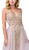 Dancing Queen - Gilt-Appliqued Illusion Overskirt Gown 2525 - 1 pc Dusty Pink In Size L Available CCSALE