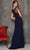 Dave & Johnny 10081 - Beaded Illusion V-Neck Prom Gown Special Occasion Dress