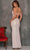 Dave & Johnny 10781 - Lace-Up Back Sequin Long Dress Special Occasion Dress