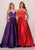 Dave & Johnny Bridal 10852 - Seamed Strapless Wedding Dress Bridal Dresses 0 / Purple