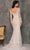 Dave & Johnny Bridal A10452 - Wide V-Neck Bridal Gown Special Occasion Dress